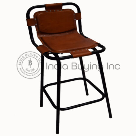 leather seat bar chairs