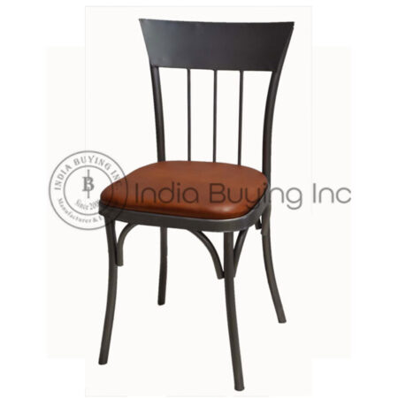 leather seat dining chair