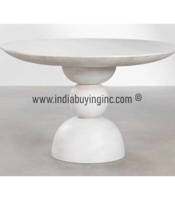 solid wood round table