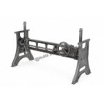 IBIC-9481 - Cast Iron  Industrial Style Crank Mechanism Hand Lifting Dining Table Base