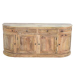 IBIC-9873-Solid Mango Wood Sideboard – Stunning Premium Storage Cabinet