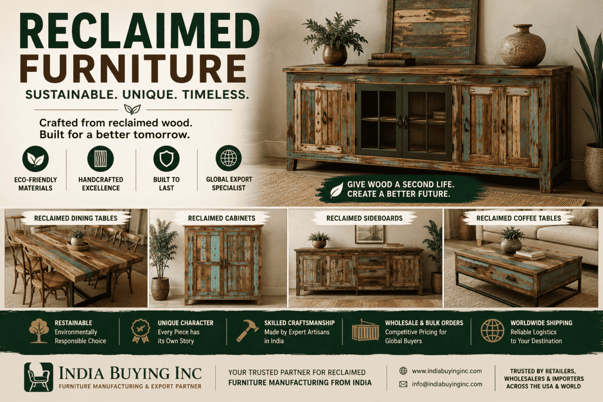 Premium Storage Furniture Manufacturer and Exporter from India