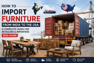 How to import furniture from India to the USA for retailers and importers in 2026