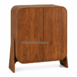 Mango Wood 2-Door Storage Cabinet