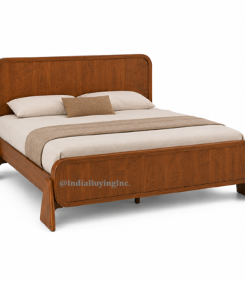 wooden bed