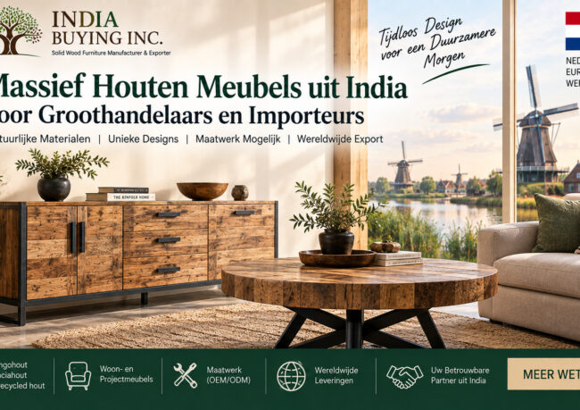 massief houten meubels uit India