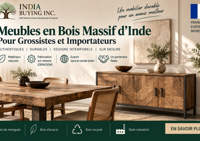 meubles en bois massif
